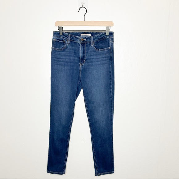 Levi's Womens 721 High Rise Skinny Ankle Jeans Medium Wash Denim 29 - Picture 2 of 9